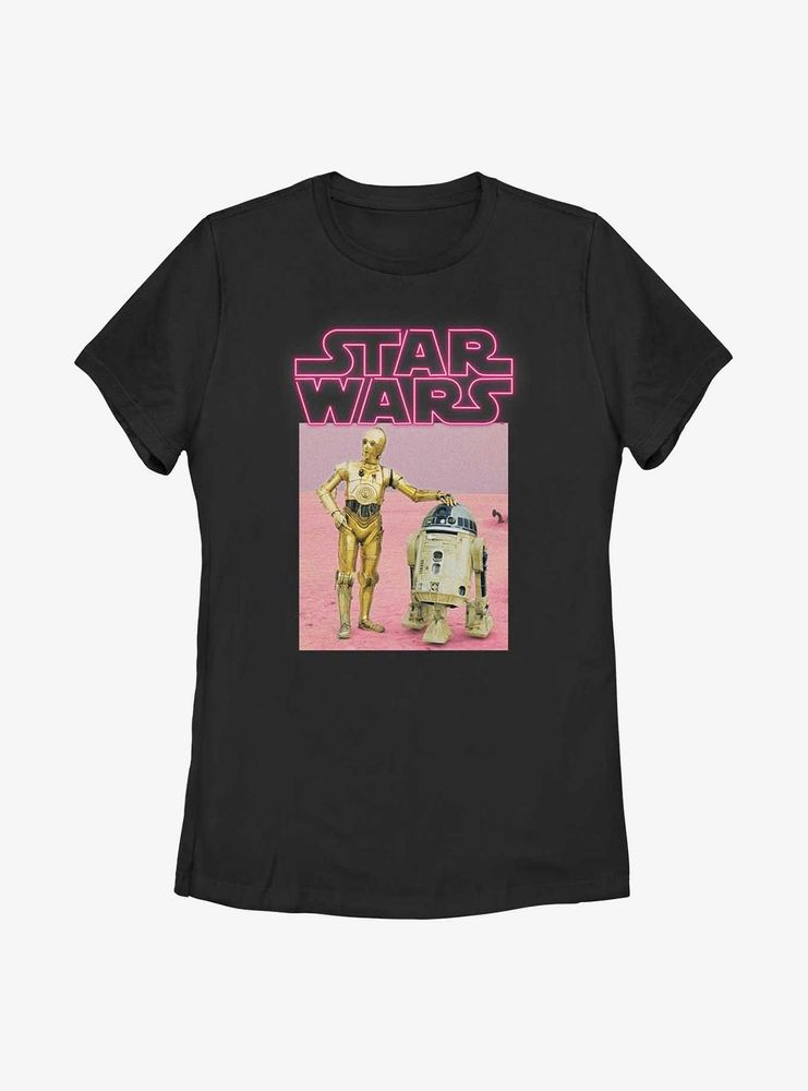 Star Wars C-3PO & R2-D2 Womens T-Shirt