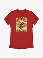 Star Wars Han Solo Shoot First Groovy Womens T-Shirt