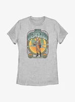 Star Wars Luke Skywalker X-Wing Pilot Groovy Womens T-Shirt