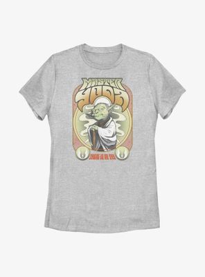 Star Wars Master Yoda There Is No Try Groovy Womens T-Shirt