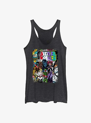 Star Wars Classic Comic Cover Strips Womens Tank Top