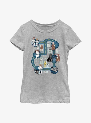 Star Wars Battle Plan Youth Girls T-Shirt