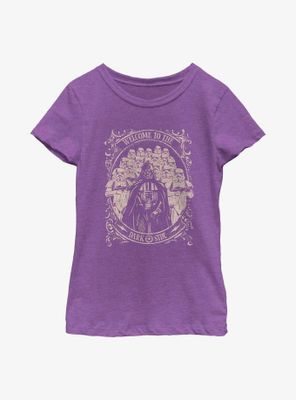 Star Wars Welcome To The Dark Side Youth Girls T-Shirt