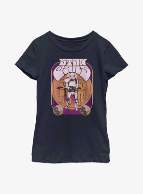 Star Wars Stormtrooper Groovy Youth Girls T-Shirt