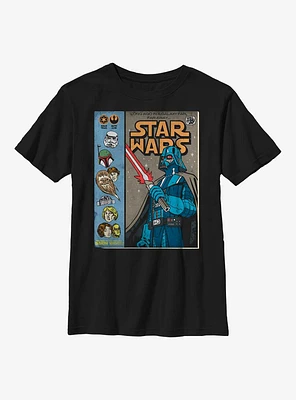 Star Wars Classic Comic Cover Youth T-Shirt