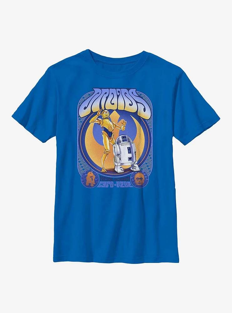 Star Wars Droids C-3PO & R2-D2 Groovy Youth T-Shirt