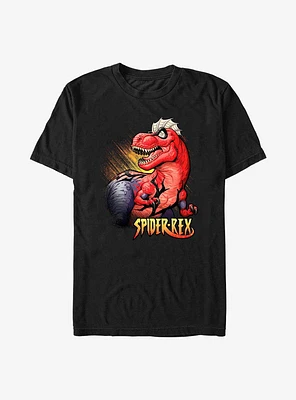 Marvel Spider-Man Spider-Rex Pose T-Shirt