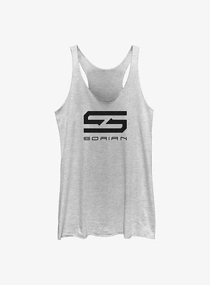 The Adam Project Sorian Technologies Logo Girls Tank