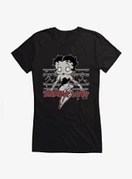 Betty Boop Zombie Love Pose Girls T-Shirt