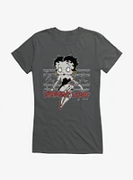 Betty Boop Zombie Love Pose Girls T-Shirt