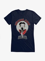 Betty Boop Zombie Love Street Grate Girls T-Shirt