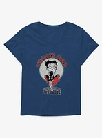 Betty Boop Zombie Love Street Grate Girls T-Shirt Plus