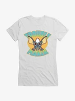 Gremlins Chibi Stripe Trouble Maker Girls T-Shirt