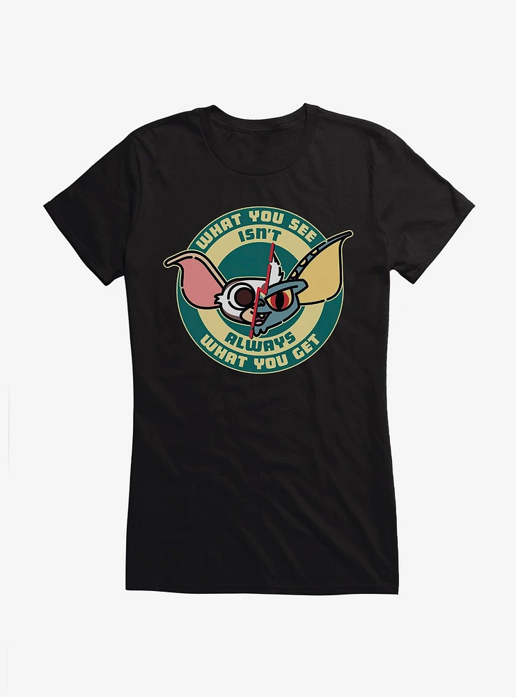 Gremlins Chibi What You See Isn't Get Girls T-Shirt