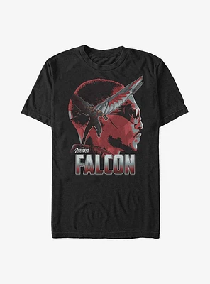 Marvel The Avengers Falcon Silhouette T-Shirt