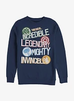 Marvel The Avengers Strengths Sweatshirt