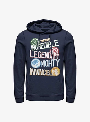 Marvel The Avengers Strengths Hoodie