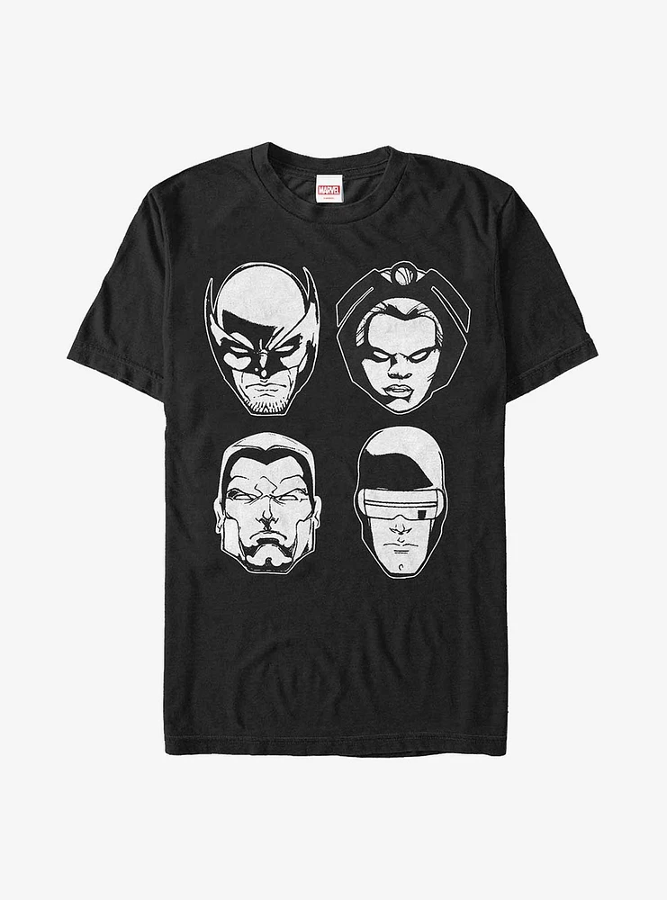 Marvel X-Men Floating Heads T-Shirt