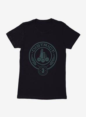 Hunger Games District 3 Logo Womens T-Shirt
