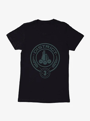 Hunger Games District 3 Logo Womens T-Shirt