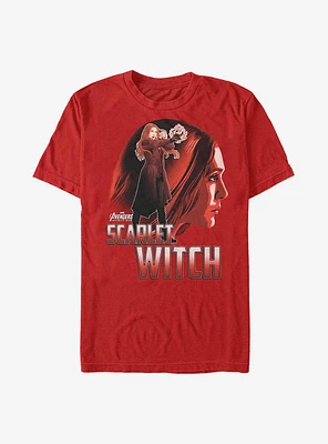 Marvel The Avengers Scarlet Witch Silhouette T-Shirt