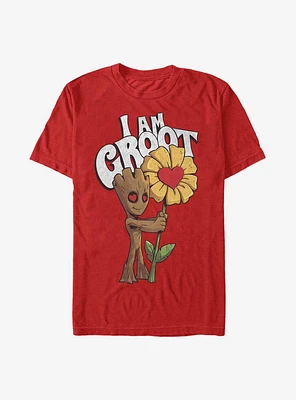 Marvel Guardians of the Galaxy Groot Love T-Shirt
