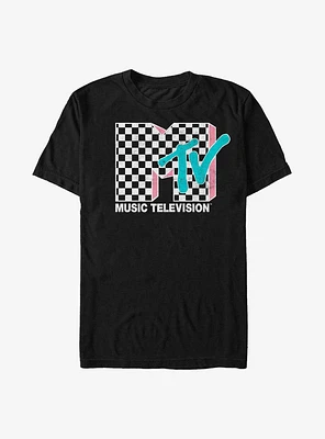 MTV Checkered Logo T-Shirt