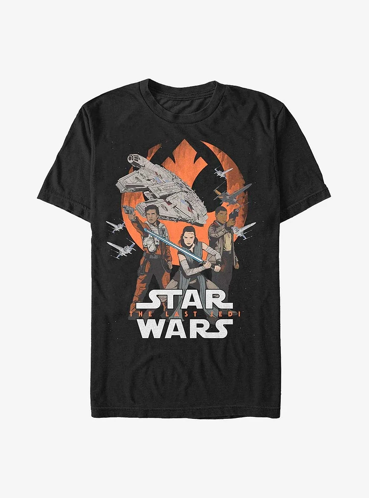 Star Wars: Episode VIII - The Last Jedi Rebels Lead T-Shirt