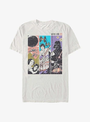 Star Wars Battle Panels T-Shirt