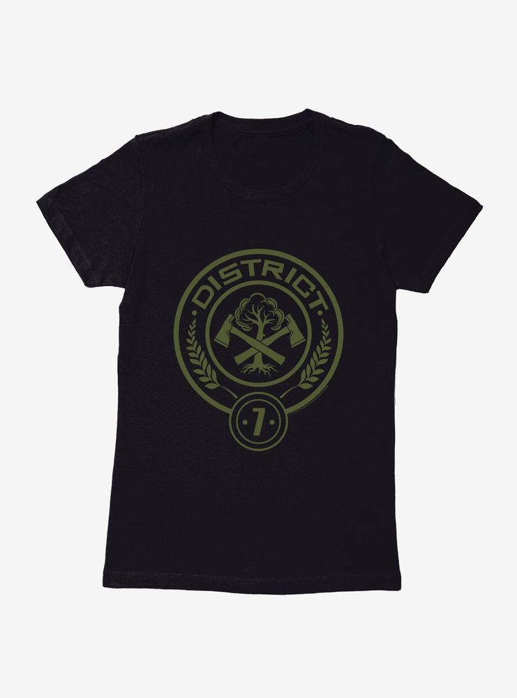 Hunger Games District 7 Logo Womens T-Shirt