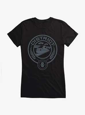Hunger Games District 6 Logo Girls T-Shirt