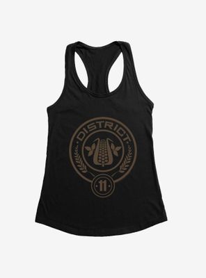 Hunger Games District 11 Logo Womens Tank Top