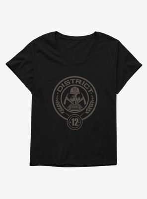 Hunger Games District 12 Logo Womens T-Shirt Plus