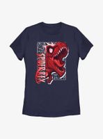 Marvel Spider-Rex Roar Womens T-Shirt