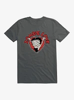 Betty Boop Zombie Love Heart T-Shirt
