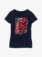 Marvel Spider-Rex Roar Youth Girls T-Shirt