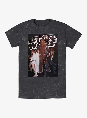 Star Wars Rebel Family Mineral Wash T-Shirt