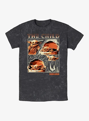Star Wars The Mandalorian Child Mineral Wash T-Shirt