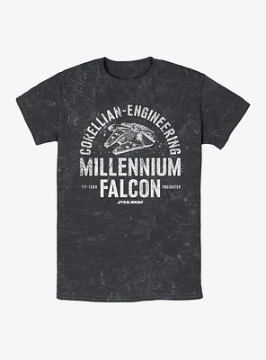 Star Wars Corellian Freighter Mineral Wash T-Shirt