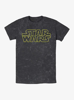 Star Wars Logo Mineral Wash T-Shirt