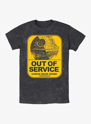 Star Wars Out Of Service Mineral Wash T-Shirt
