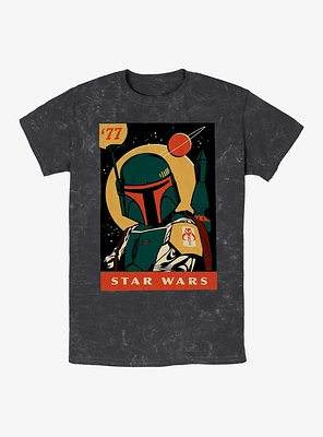 Star Wars Pulp Boba Mineral Wash T-Shirt