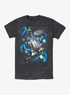 Star Wars R2-D2 Floating Mineral Wash T-Shirt