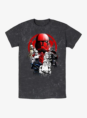 Star Wars Troops Poster Mineral Wash T-Shirt