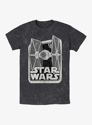 Star Wars TIE Fighter Box Mineral Wash T-Shirt