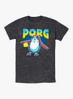 Star Wars: Episode VIII - The Last Jedi Porg Mineral Wash T-Shirt