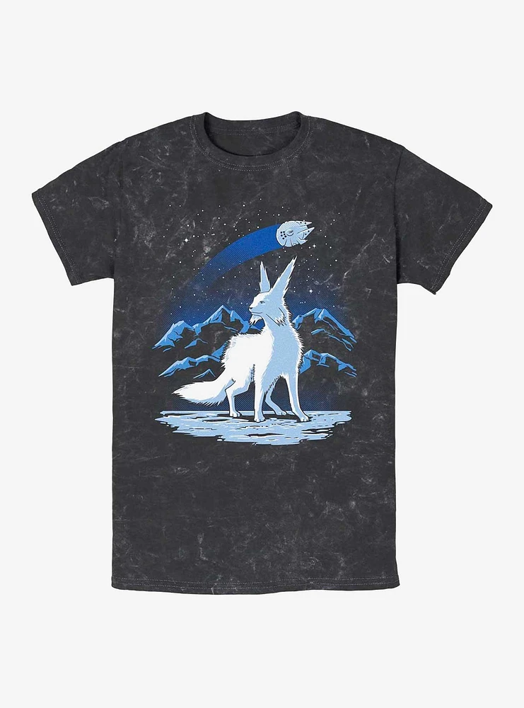 Star Wars: Episode VIII - The Last Jedi Vulptex and Falcon Mineral Wash T-Shirt