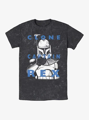 Star Wars: The Clone Wars Captain Rex Mineral Wash T-Shirt
