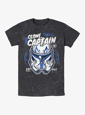 Star Wars: The Clone Wars Captain Rex Mineral Wash T-Shirt