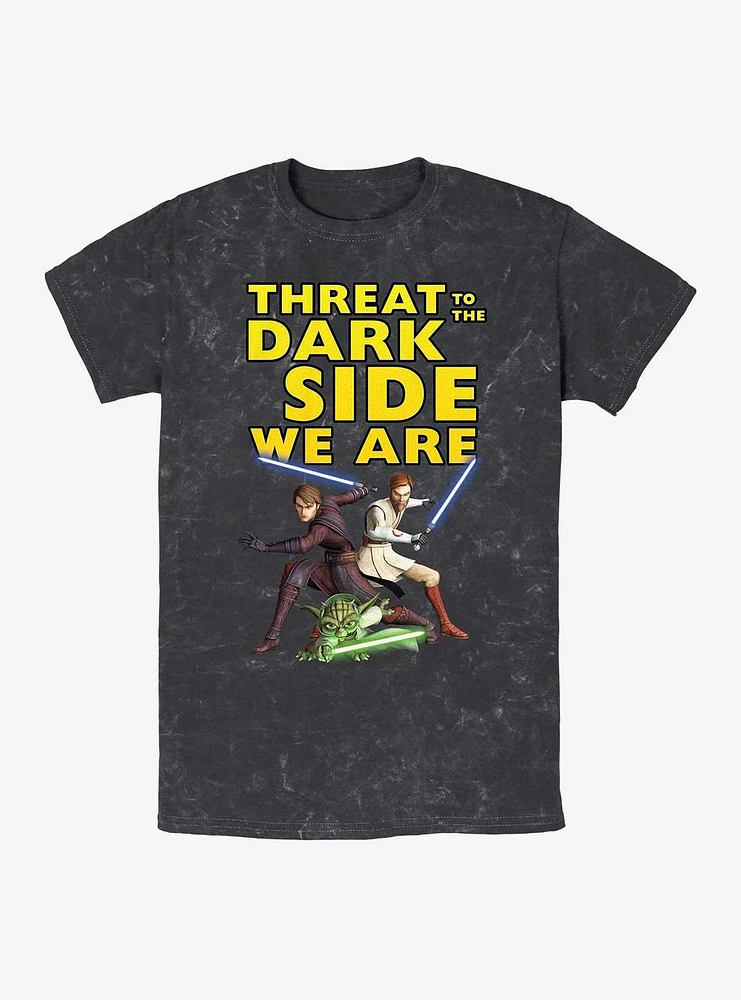 Star Wars: The Clone Wars Threat We Are Mineral Wash T-Shirt